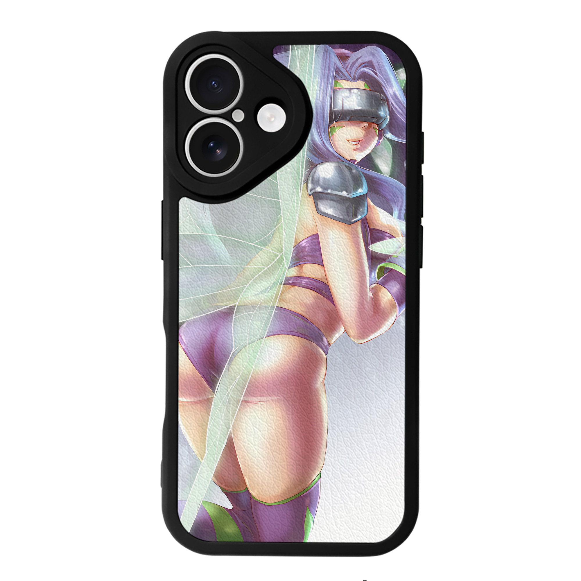（画像用） Digimon デジタルモンスター/デジモン 【iPhone 16シリーズ対応】シリコンスマホケース（レザー調） 材質：シリコン